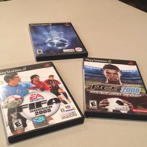 Like new PlayStation 2 soccer games